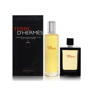 terre d'hermes eau de parfum spray nachfüllbar 30ml set 2 artikel