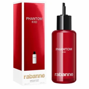 rabanne phantom in red parfum elixir parfum 200ml refill